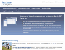 Tablet Screenshot of berechnung-vergleich.de